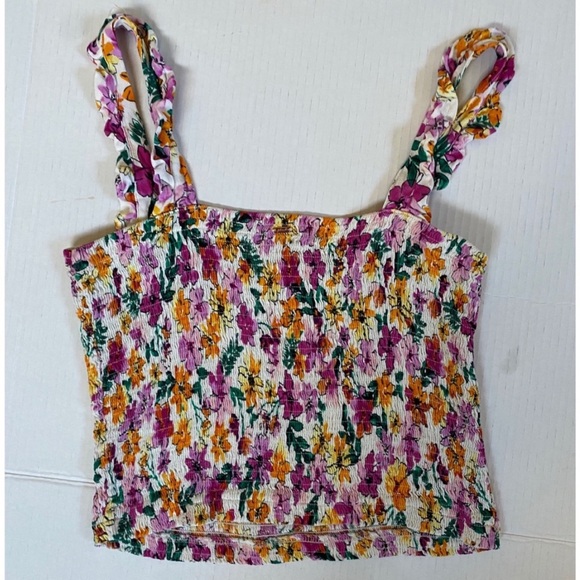 PINK Victoria's Secret Floral Crop Top - Multicolor - Picture 2 of 7